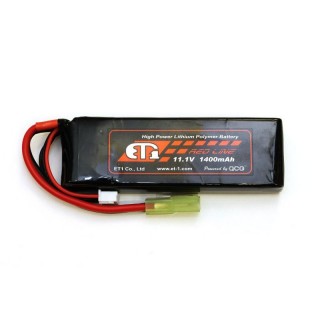11.1V 1400mAh(レッドライン) [ETR314]]