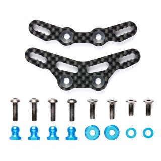 M-07 CONCEPT LHカーボンダンパーステー(TRFショートダンパー) [OP-1790]]