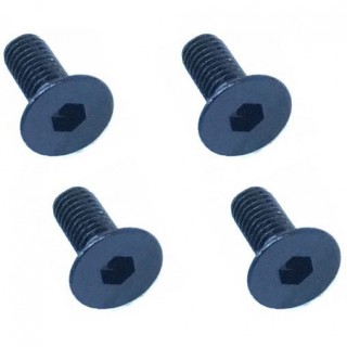 70-75ジュラルミン ヘックス皿ビス  3×8(ブラック)(4本入) [SAR-308BK]]