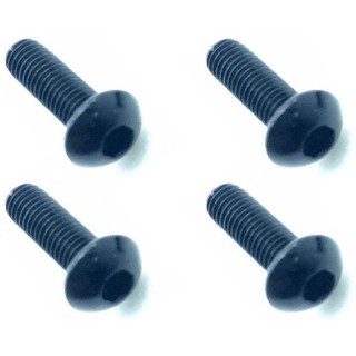 70-75ジュラルミンヘックスボタンビス 3×10(ブラック) 4本入 [NAR-310BK]]