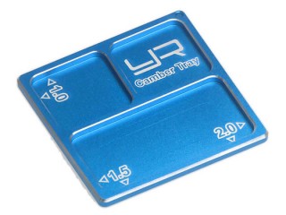 アルミキャンバーゲージ付パーツトレイ(ブルー) [YA-0330BU]