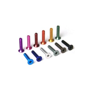 ジュラルミンヘックス皿ビス Ｍ3×15ｍｍ 5個 ブラック [R31M068BK]]