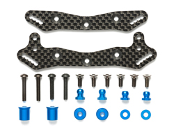 TB-04 カーボンダンパーステーセット(TRF-SSBB用) 【RC特別企画商品】 [47327]