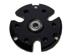 とりこロ?ルブラシレス Ｍシリーズ用 ハイブリッドフロントベル(ベアリング内蔵) ブラック [TB-1374]