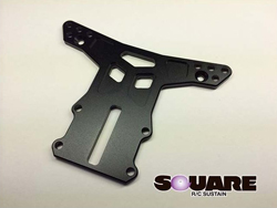 アルミフロントブレース(ブラック)(タミヤ WR-02,02G用) [SWR-3BK]