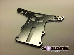 アルミフロントブレース(シルバー)(タミヤ WR-02,02G用) [SWR-3S]