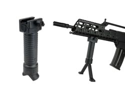 GPS-02タイプ タクティカルバイポッドグリップ BK [LCP-1208053BK]