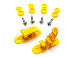 スキッドクランプアッセンブリ ５.５?６.５ｍｍ イエロー [STC5565-Y]