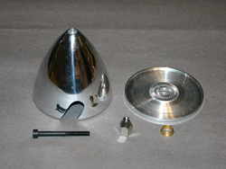 アルミスピンナーL 102mm(2枚ペラ用) [MAT-02130]