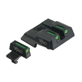 東京マルイ M&P VTACタイプ スティールフロント/リアサイトセット BK [DET-ST-TM18]]