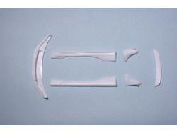 ミニッツ NISSAN Z33 URAS仕様用エアロパーツ Ver.1(未塗装) [GHA120]