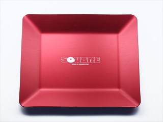 アルミパーツトレイ(レッド) [TRX-39R]