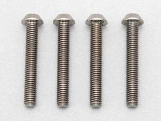 M3×20mm 高精度切削チタン製ボタンヘッドソケットスクリュー(4本入) [RP-041-20]