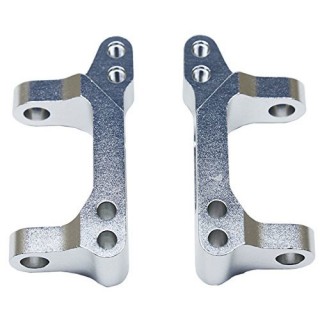 アルミフロントハブキャリア(シルバー)(タミヤ MF-01X用) [SMF-336S]]