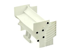 F1 リアウィング(ホワイト) ミディアムダウンフォース [411370#]