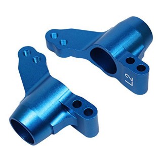 アルミリヤハブ(トー角2度)(ブルー)(タミヤ MF-01X用) [SMF-342B]]