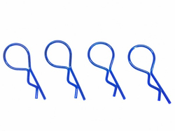 ボディフックピン 頭大(濃ブルー) 4個入 [SGF-02B]