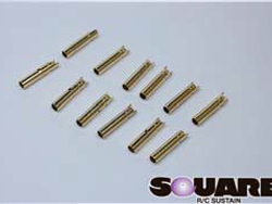 ヨーロピアンコネクター Φ2mm ショート メス(12個入) [SGC-77F]