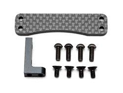 カーボン製サーボマウントセット(YR-10F) [YR-25]