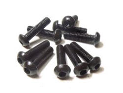 M3×12mm スチールボタンビス 10本入 [M-312BH]