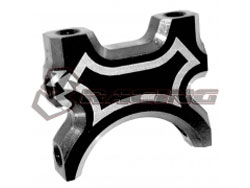 SAKURA D4用アルミアッパーデッキハウジング(ブラック) [SAK-D4808/BK]