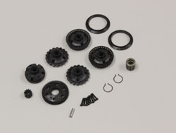 デフギアケース&プーリー(オプティマ) [OT208]