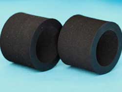 HQスポンジタイヤ オレンジコンパウンド リヤ用ソフト 6個入り [TB10030]