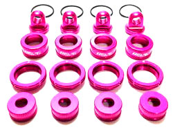 BD5/DRBダンパー用カラーチェンジキット ピンク [KN-DP66PI]