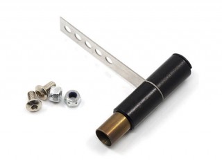 1/10スケール ステンレススチール エキゾーストパイプ [YA-0466]