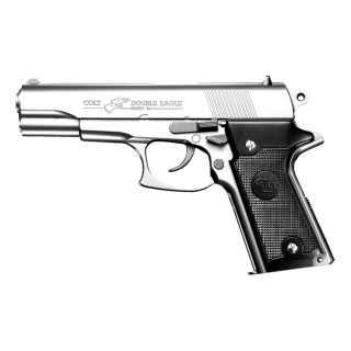 コルト ダブルイーグル ステンレス 【ホップアップ】/ エアーハンドガン(10才用モデル) [MRI-13456]]