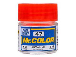 Mr.カラー C47 クリアーレッド [C47]