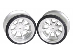 V16D RSワタナベホイール オフセット9mm 2pcs(アルミシルバー) [10107]