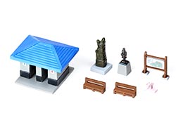 情景小物013-3 駅前・公園B3 [285885]