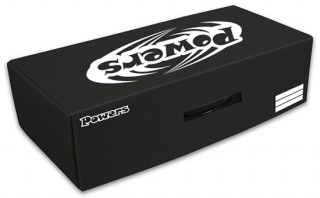 POWERS BOX(大) プラ段仕様 ブラック [PJ-0068BK]