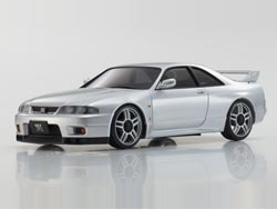ASC 日産 スカイライン GT-R R33 Vスペック シルバー [MZP438S]