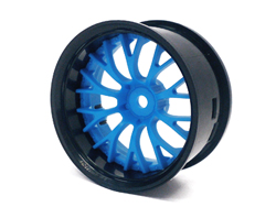 SUPER RIM_SET(Daisy_ブルー×RIM-01_ブラック) 2個入り [TT-7646]