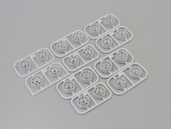 マルチオフセットホイールII(ホワイト/RAYS RE30/20個入) [MZH131W]