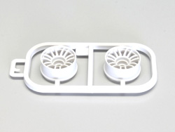 マルチホイールII ナロー/オフセット2.5(ホワイト/RE30/2本入) [MZH131W-N25]