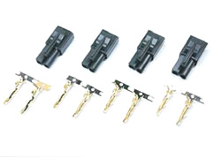 電動ガン ミニSタイプ ブラックコネクター(オス4個) [SGC-84M]