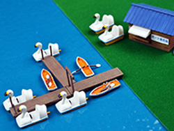 情景小物080-2 ボート乗り場2 [266426]