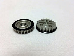 高精度アルミニウムセンタープーリー 20T(T4用) [MI-PL20-T4]