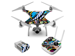 DJI Phantom4/4pro用スキンシール Hula Hoops [DG-P4-HH]