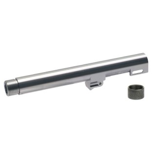 東京マルイ M9A1 Gemtechタイプ サイレンサー対応アルミアウターバレル SV(14mm正ネジ) [DET-OB-TM05SV]]