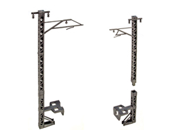 単線ラーメン架線柱(橋脚用架線柱台付) [23-058]