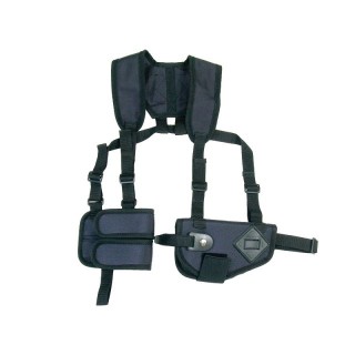 3WAY フリーサイズ ショルダー・ホルスター BK [S-115]]