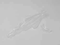 クリアボディセット(G-ZERO/未塗装)(DRONE RACER) [DRB001]