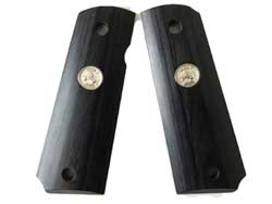 ウッドグリップガバメント/45AUTO(メダル/ブラック) [AWG-412]