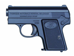 ポケットハンドガン ベビーブローニング シルバー / エアーコッキング [CRW-13817]