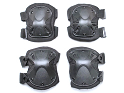コンバットエルボーパッド&ニーパッドセット [CS-25BK]