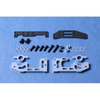 HQモーターマウント シルバー(F104&F103) [TB40038]]